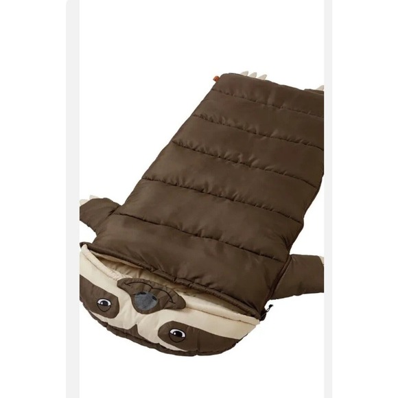Ozark Trail Speedy the Sloth Kid's Sleeping Bag (62 in. x 24 in.) - Picture 5 of 12